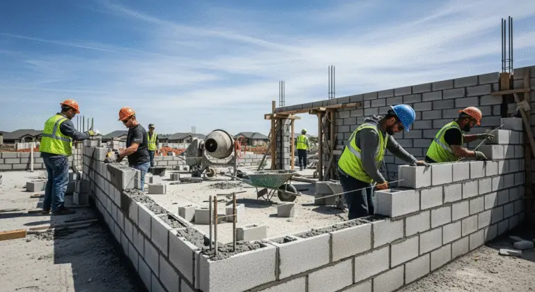 Ile kosztuje murowanie z bloczków betonowych?