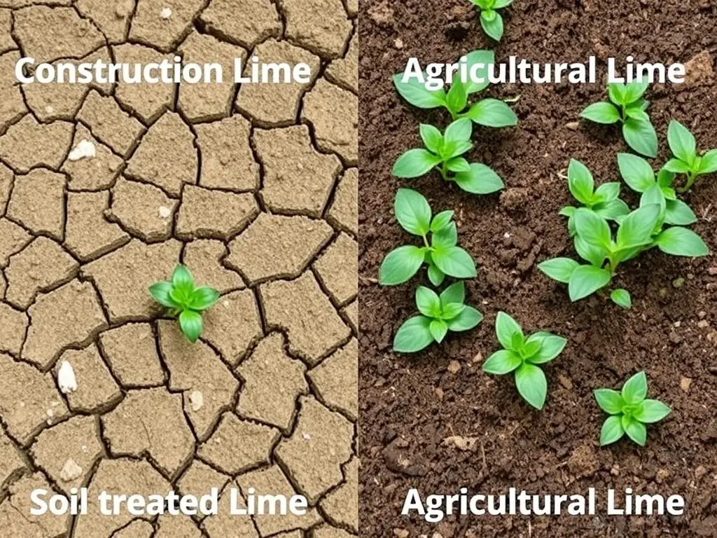 Efekt wapna budowlanego na glebie - czy wapno budowlane nadaje się do odkwaszenia gleby