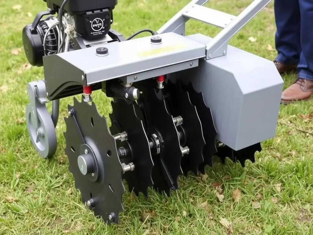 Glebogryzarka separacyjna do usuwania starego trawnika