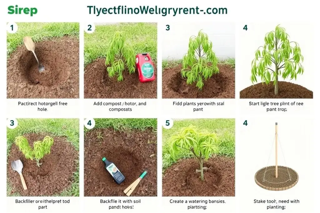 Prawidłowe sadzenie wierzby hakuro krok po kroku